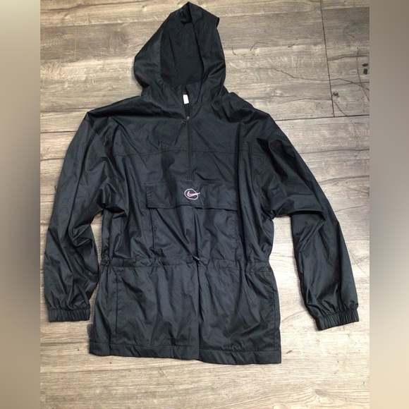 Nike Black Hooded Jacket - Picture 1 of 10